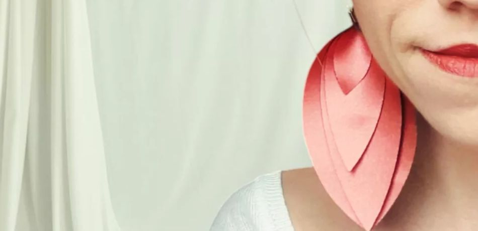 Textil fülbevalók