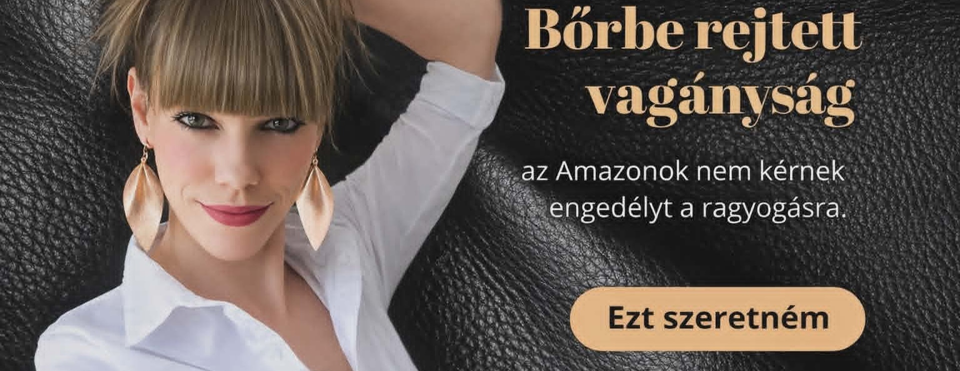 KreaDíva bőr fülbevalók